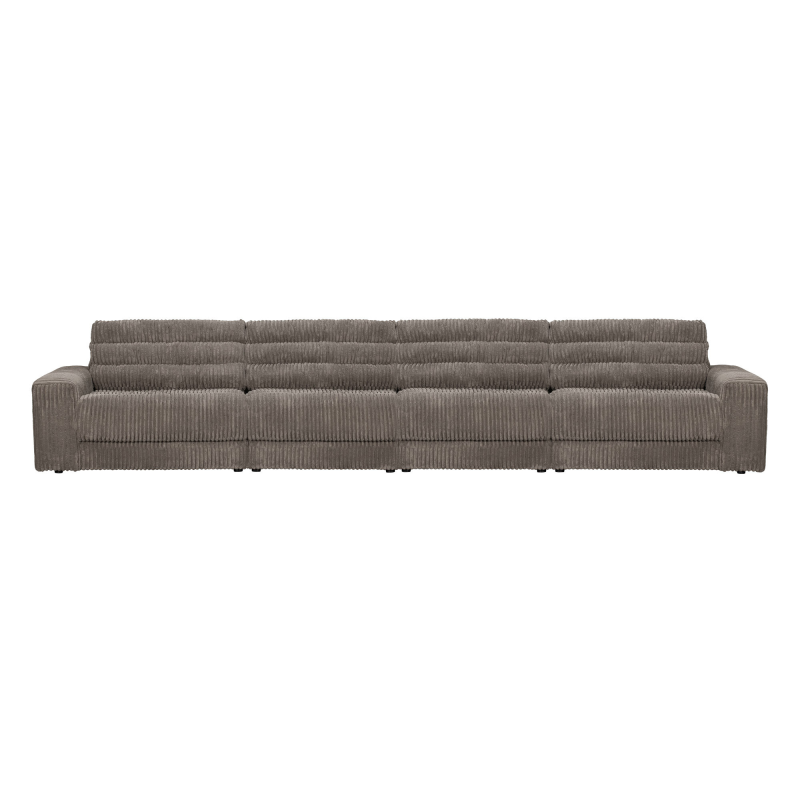 Date 4-personers Sofa Ribcord - Terrazzo Grå på Tilbud