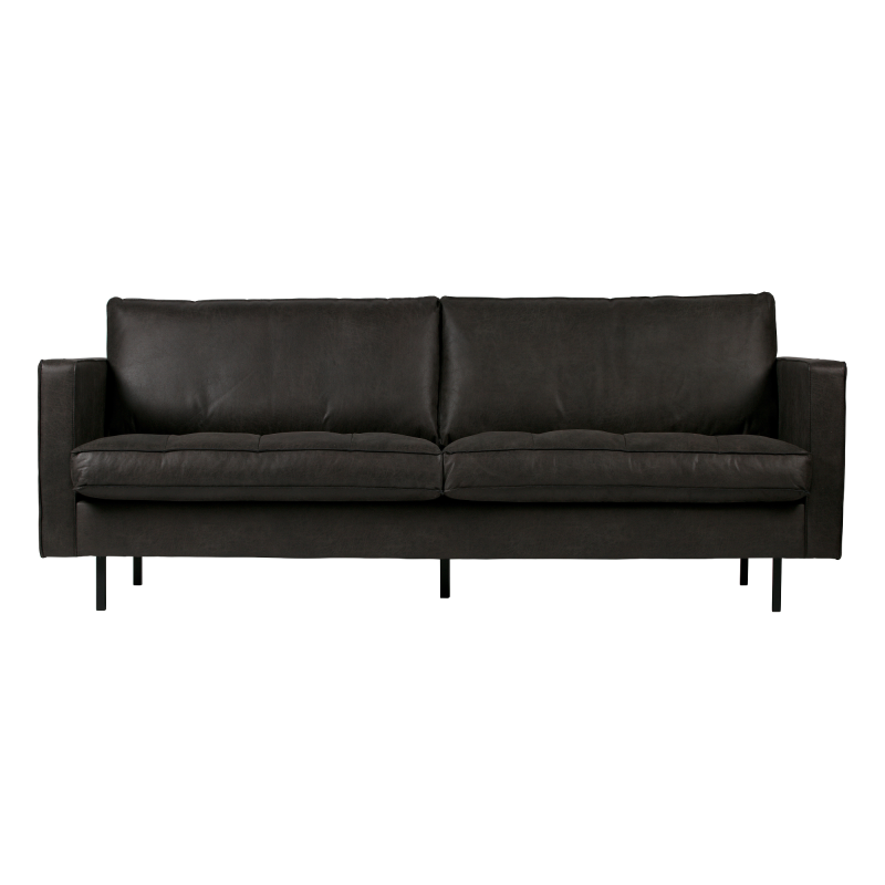 Rodeo Classic 2,5-pers Sofa i Økolæder - Sort