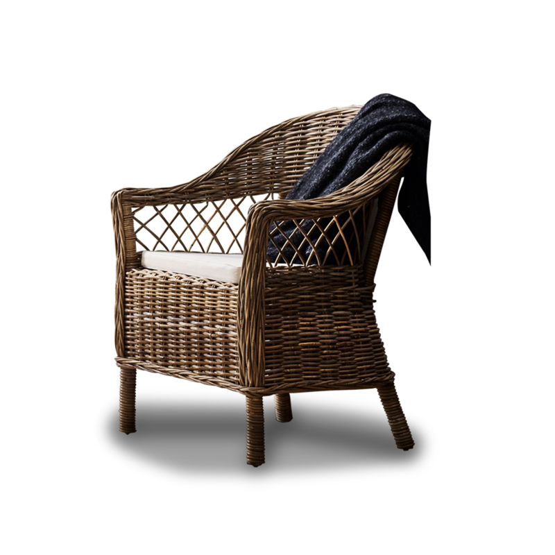 Wickerworks Monarch Kurvestol Natur