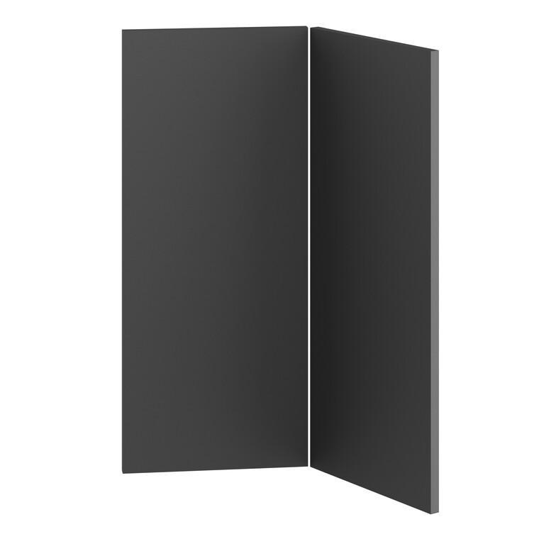 Knæklåge til vinkelunderskab - 70 cm høj, 29,6 cm bred