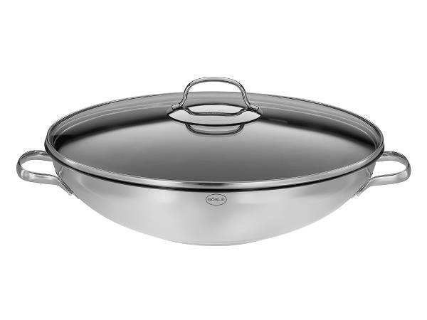 Rösle Wok med glaslåg - Perfekt til alle varmekilder