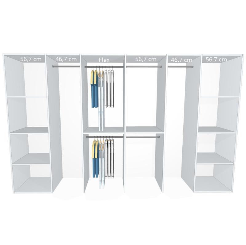 Unikt hvidt inventar 320-340 cm - Kitchn Model B