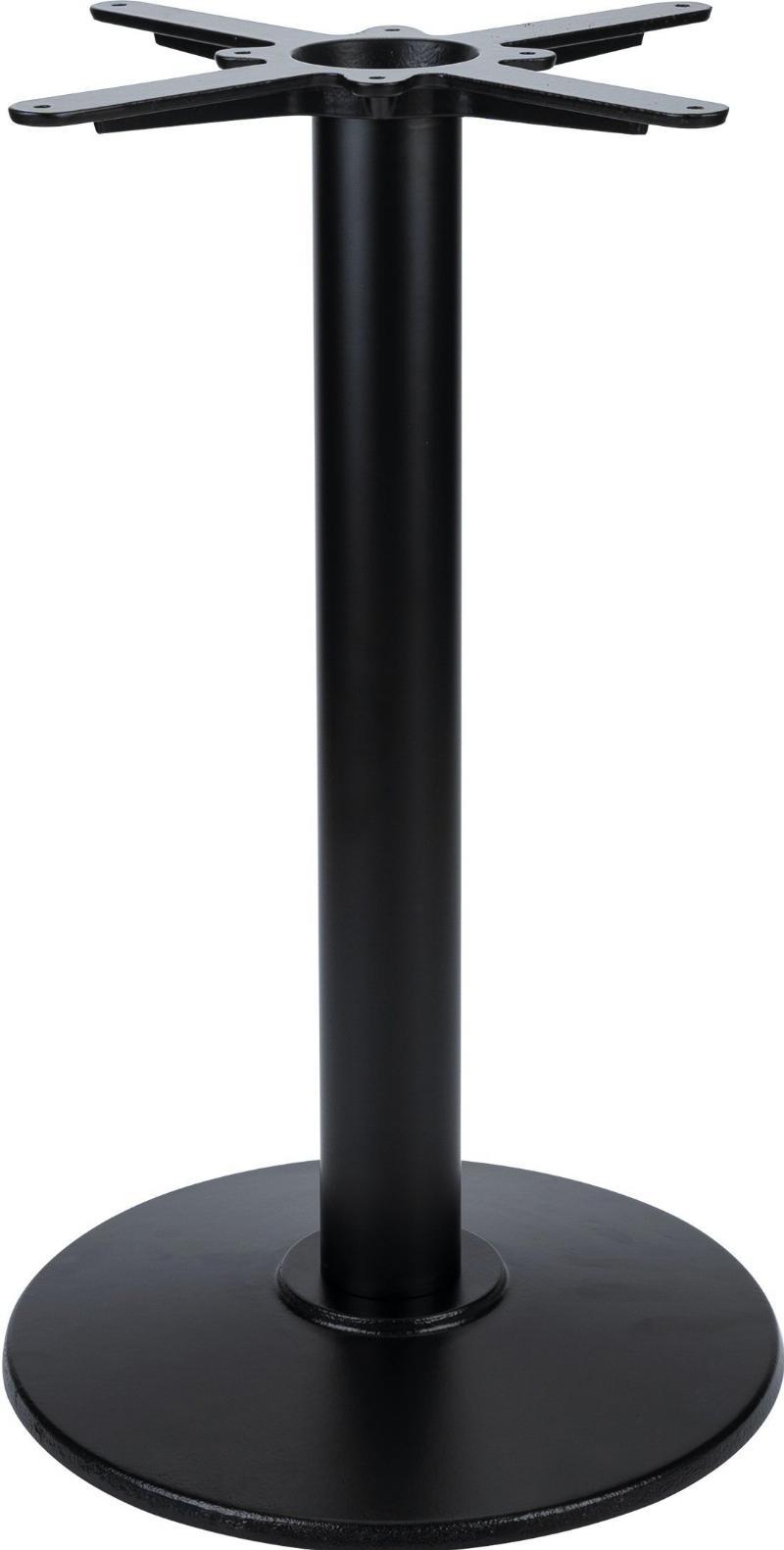 Alfred Cafébord Understel - Sort Metal H71 cm