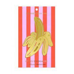 Designworks Ink Stort Metal Bogmærke - Cabana Banana