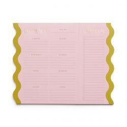 Designworks Ink Planlægningskalender - Pink & Chartreuse