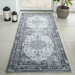 Havana gulvløber i grå/hvid - Vintage stil 80x200 cm
