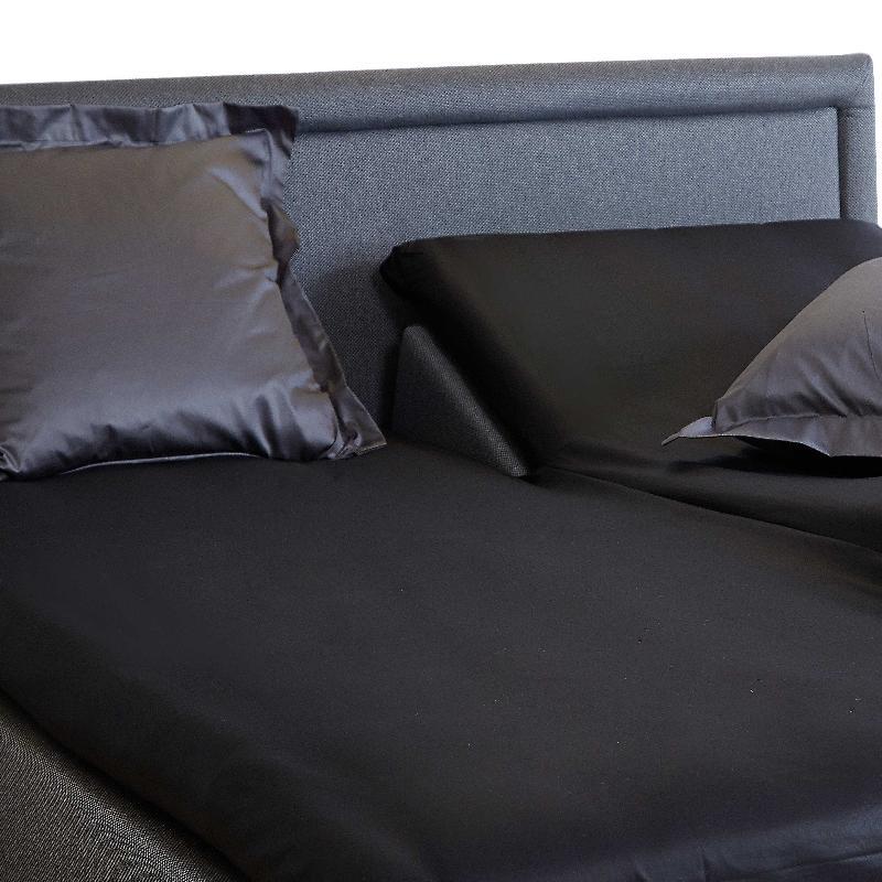 Unikka U-lagen 210x200 cm til elevationssenge - Sort