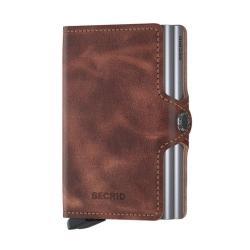 Secrid Twinwallet - Vintage Brun Kortholder på Tilbud
