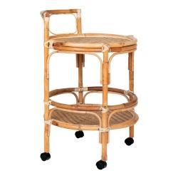 Lyst rattan sidebord Zaragoza til hyggelige stunder